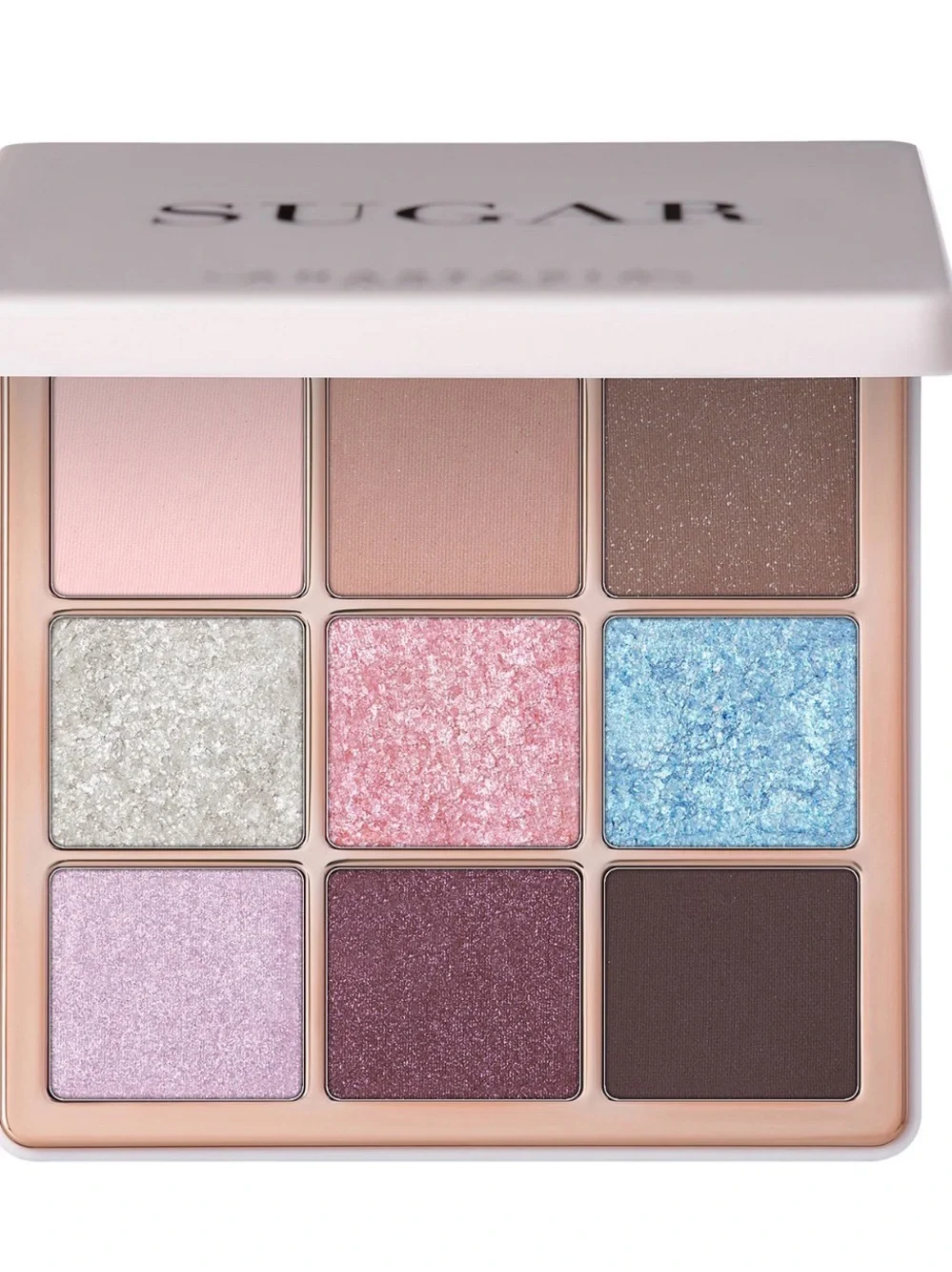 Anastasia Sugar Eyeshadow Palette — Pastel Pink, Blue & Brown Shades